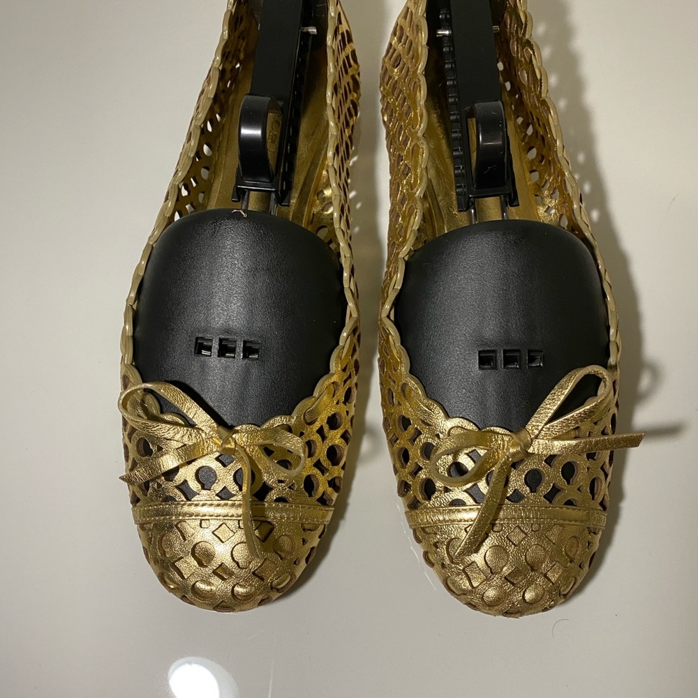 COACH Elegant Gold Women's Shoes